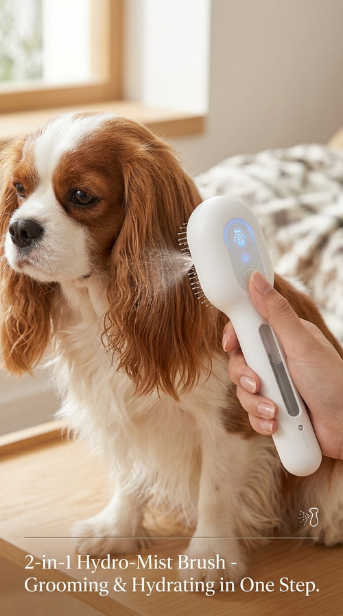 2-in-1 Pet Hair Spray Brush
